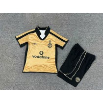 2000/01 Man Utd Commemorative Edition 100th Anniversary Retro Kids Soccer jersey
