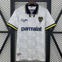1995/96 Boca Juniors Away White Retro Soccer jersey
