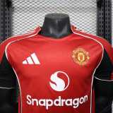 [PLAYER] 2025 Man Utd Special Edition Red Player Soccer jersey