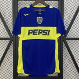 2004/05 Boca Juniors Home Blue Retro Soccer jersey