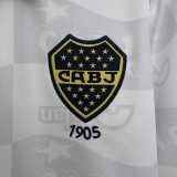 1995/96 Boca Juniors Away White Retro Soccer jersey