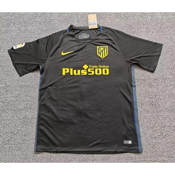2016/17 A MAD Away Black Retro Soccer jersey