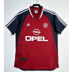 2001/02 Bayern Home Red Retro Soccer jersey