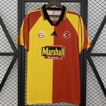 1998/99 Galatasaray SK Home yellow red Retro Soccer jersey