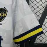 1995/96 Boca Juniors Away White Retro Soccer jersey