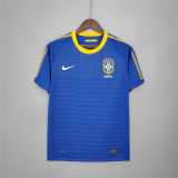 2010 Brazil Away Retro Men Soccer jersey AAA36012