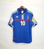 2000 France Home Retro Men Soccer jersey AAA36194