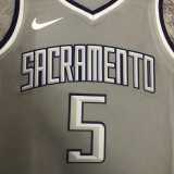 2023 KINGS FOX #5 NBA Jerseys