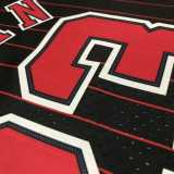 96 97 BULLS JORDAN #23 Black NBA Jerseys AAA42118