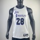 2023 LAKERS HACHIMURA #28 White NBA Jerseys