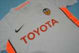 06 07 Valencia Home Retro Men Soccer jersey AAA37993