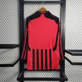 07 08 ACM Home Retro Long Sleeve Men Soccer jersey AAA43699