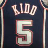 06 07 NETS KIDO #5 Dark Blue NBA Jerseys AAA43676