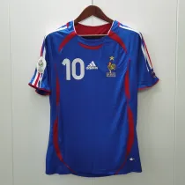 2006 France Home Retro Men Soccer jersey AAA40539