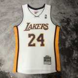 09 10 LAKERS BRYANT #24 White NBA Jerseys AAA42107