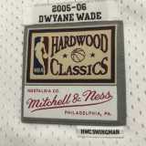 05 06 HEAT WADE #3 White NBA Jerseys AAA42116