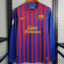 11 12 BAR Home Retro Long Sleeve Men Soccer jersey AAA42889
