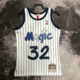 94 95 MAGIC ONEAL #32 White NBA Jerseys AAA42145