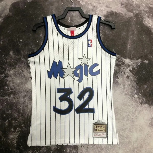 94 95 MAGIC ONEAL #32 White NBA Jerseys AAA42145