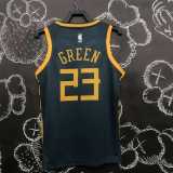 18 19 WARRIORS GREEN #23 NBA Jerseys AAA41281