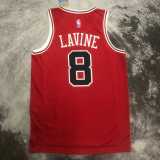 2023 BULLS LAVINE #8 Red Icon Edition Swingman Jersey NBA Jerseys
