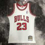 98 99 BULLS JORDAN #23 White NBA Jerseys AAA42121
