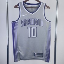2023 KINGS SABONIS #10 NBA Jerseys