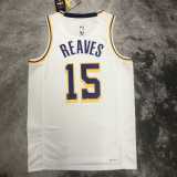 2023 LAKERS REAVES #15 Association Edition Swingman NBA Jerseys