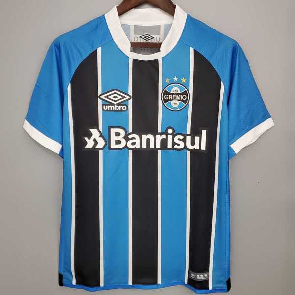 17 18 Grêmio Home Fans Version Men Soccer jersey AAA36856