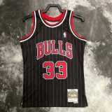 96 97 BULLS PIPPEN #33 Black NBA Jerseys AAA42119