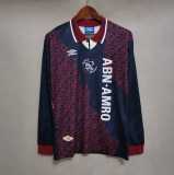 94 95 Ajax Away Retro Long Sleeve Men Soccer jersey AAA36381