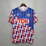90 92 Ajax Away Retro Men Soccer jersey AAA36384