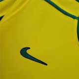 1998 Brazil Home Retro Men Soccer jersey AAA36037