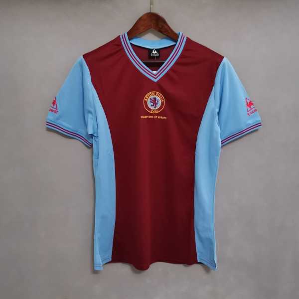81 82 Aston Villa Home Retro Men Soccer jersey AAA37922