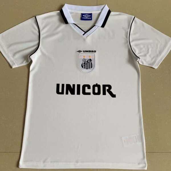 1999 Santos FC Home Retro Men Soccer jersey AAA36798