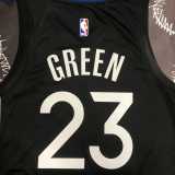 20 21 WARRIORS GREEN #23 NBA Jerseys AAA41325