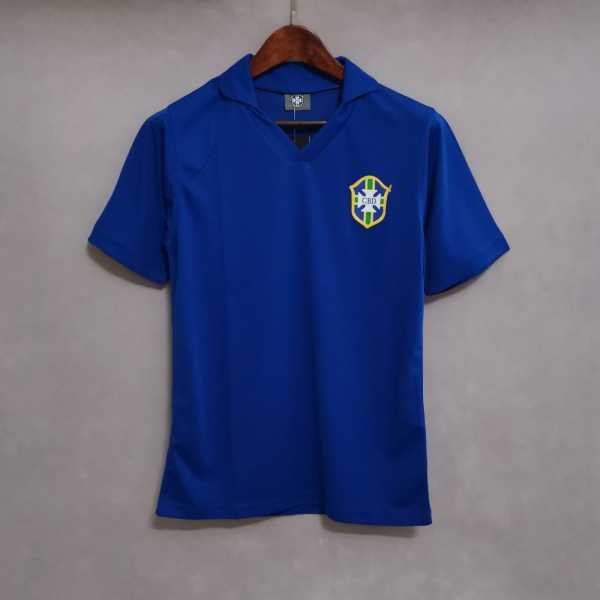 1957 Brazil Away Retro Men Soccer jersey AAA36111