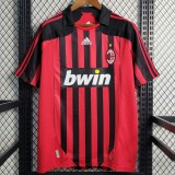 07 08 ACM Home Retro Men Soccer jersey AAA43698