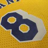 97 98 LAKERS BRYANT #8 Yellow NBA Jerseys AAA42102