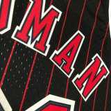 96 97 BULLS RODMAN #91 Black NBA Jerseys AAA42120