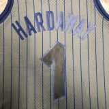 94 95 MAGIC HARDAWAY #1 Gray NBA Jerseys AAA42143