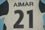 03 04 Valencia Home Retro Men Soccer jersey AAA37975