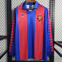 91 92 BAR Home Retro Long Sleeve Men Soccer jersey AAA43971