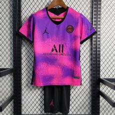 20 21 PSG Four Fans Version Kids 4th Soccer jersey AAA38049