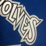 03 04 TIMBERWOLVES GARNETT #21 Blue NBA Jerseys AAA43673