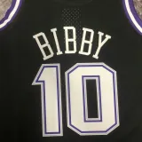 01 02 KINGS BIBBY #10 Black NBA Jerseys AAA42132