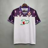 92 93 Fiorentina Away Retro Men Soccer jersey AAA37263