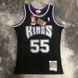01 02 KINGS WILLIAMS #55 Black NBA Jerseys AAA42133