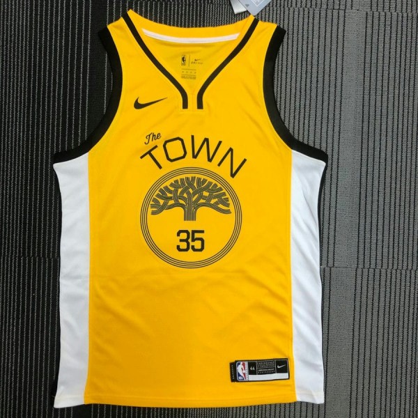 18 19 WARRIORS DURANT #35 NBA Jerseys AAA41295