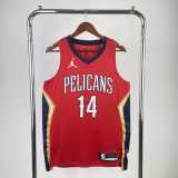2023 PELICANS INGRAM #14 NBA Jerseys